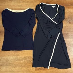Calvin Klein womens dress and Ralph Lauren top